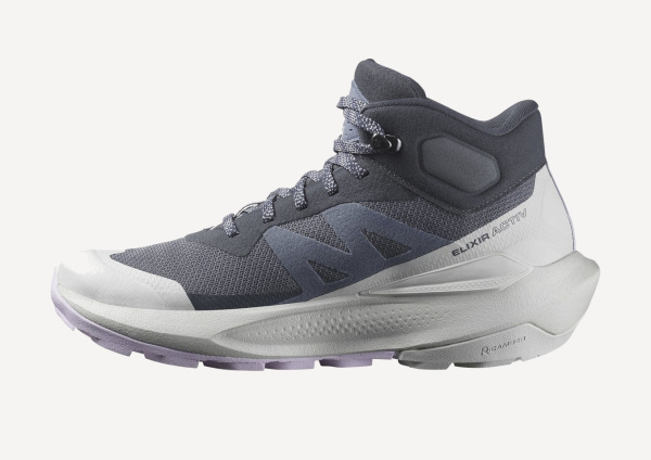 Ботинки ELIXIR ACTIV MID GTX W (RU 37 UK 5 USw 6.5 СМ 23; india ink/glacier gray/orchid petal)